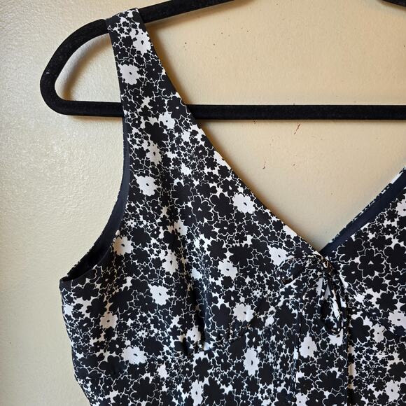 Vintage Express Babydoll Dress Womens 9/10 M Floral Mini Y2K Fairy Cottagecore - Picture 4 of 9